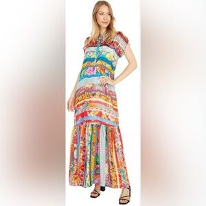 Johnny Was “Friendship Imogen Slik Dress”. New with tags.